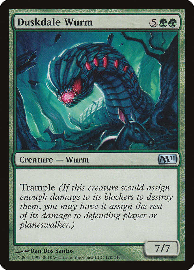 Duskdale Wurm [Magic 2011] | Anubis Games and Hobby