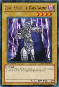 Zure, Knight of Dark World [Structure Deck: Gates of the Underworld] [SDGU-EN004] | Anubis Games and Hobby