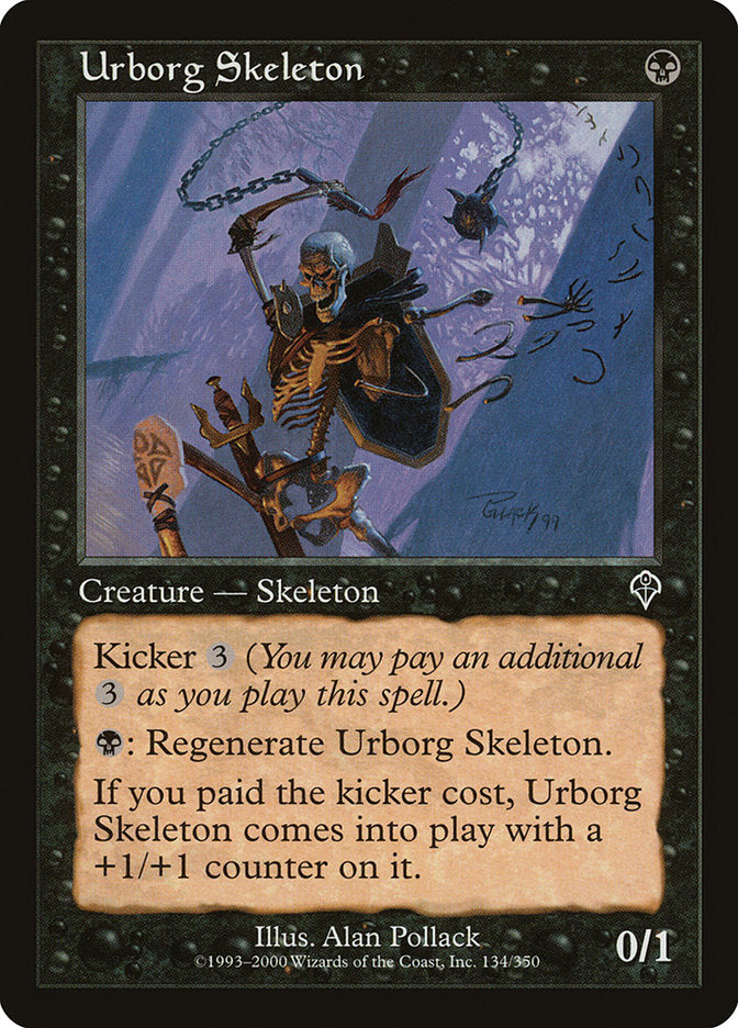 Urborg Skeleton [Invasion] | Anubis Games and Hobby