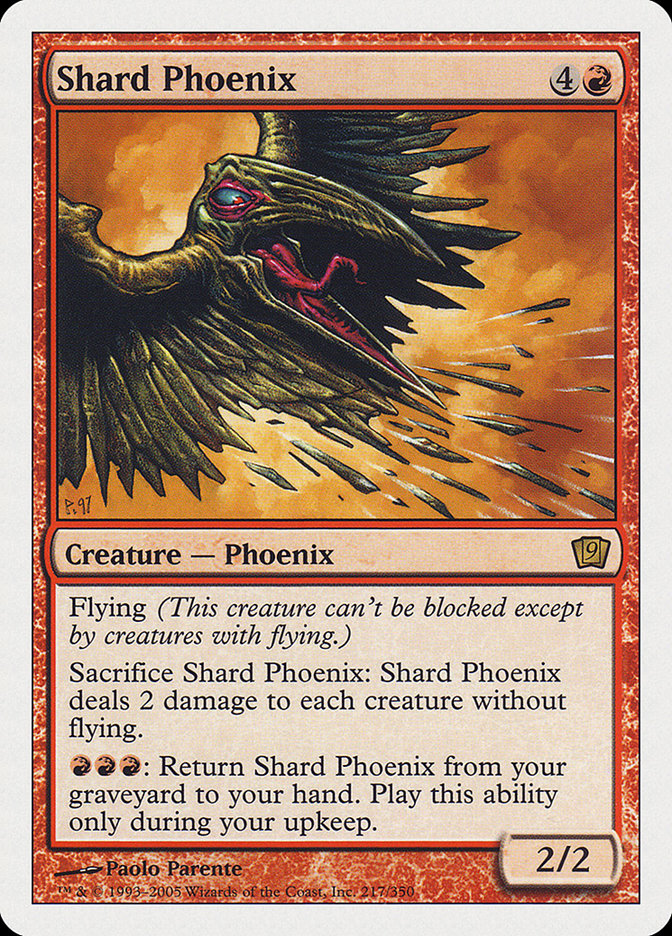 Shard Phoenix [Ninth Edition] | Anubis Games and Hobby