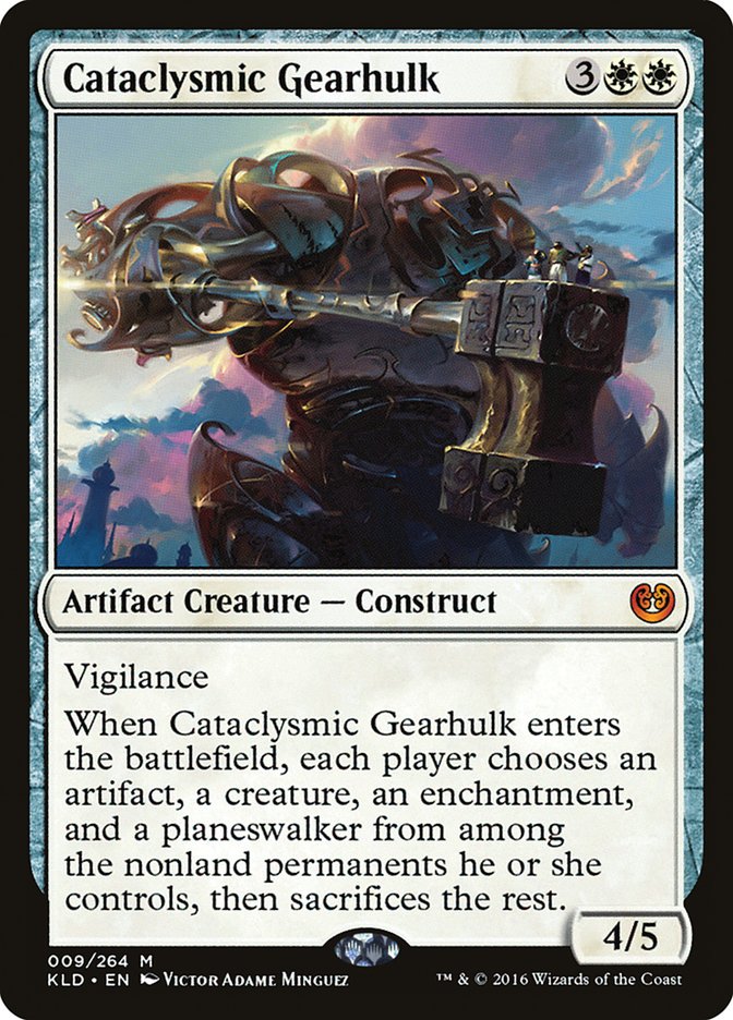 Cataclysmic Gearhulk [Kaladesh] | Anubis Games and Hobby