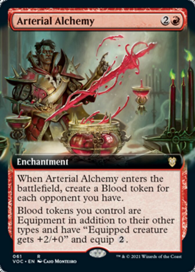 Arterial Alchemy (Extended Art) [Innistrad: Crimson Vow Commander] | Anubis Games and Hobby