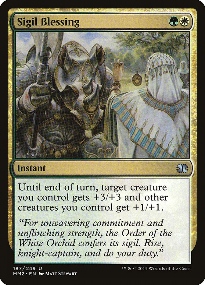 Sigil Blessing [Modern Masters 2015] | Anubis Games and Hobby