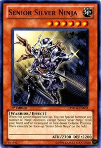 Senior Silver Ninja [Photon Shockwave] [PHSW-EN031] | Anubis Games and Hobby