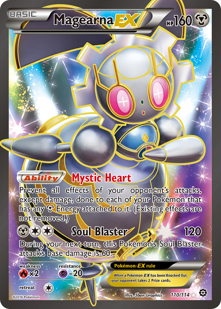 Magearna EX (110/114) [XY: Steam Siege] | Anubis Games and Hobby