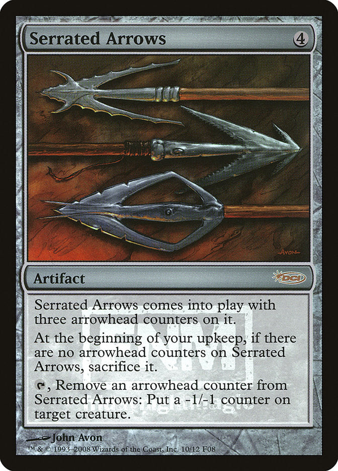 Serrated Arrows [Friday Night Magic 2008] | Anubis Games and Hobby