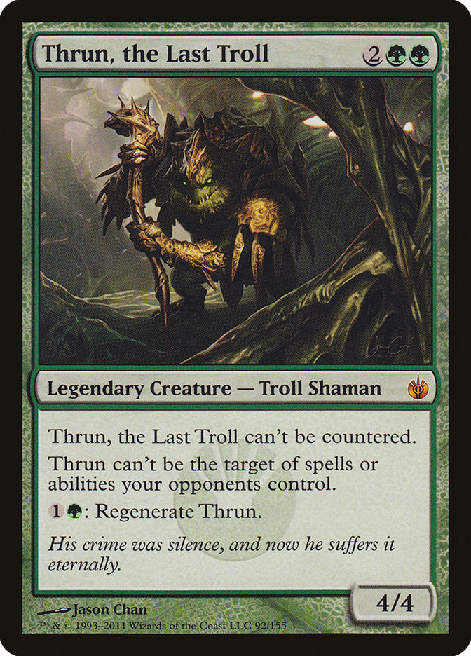 Thrun, the Last Troll [Mirrodin Besieged] | Anubis Games and Hobby