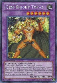 Gem-Knight Topaz [Hidden Arsenal 5: Steelswarm Invasion] [HA05-EN021] | Anubis Games and Hobby