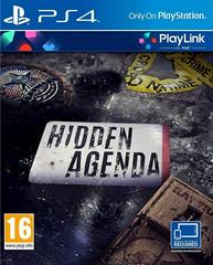 Hidden Agenda - PAL Playstation 4 | Anubis Games and Hobby