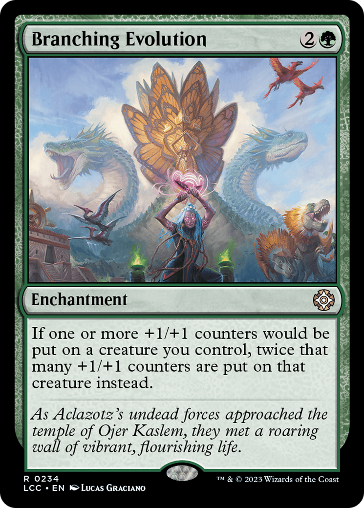 Branching Evolution [The Lost Caverns of Ixalan Commander] | Anubis Games and Hobby