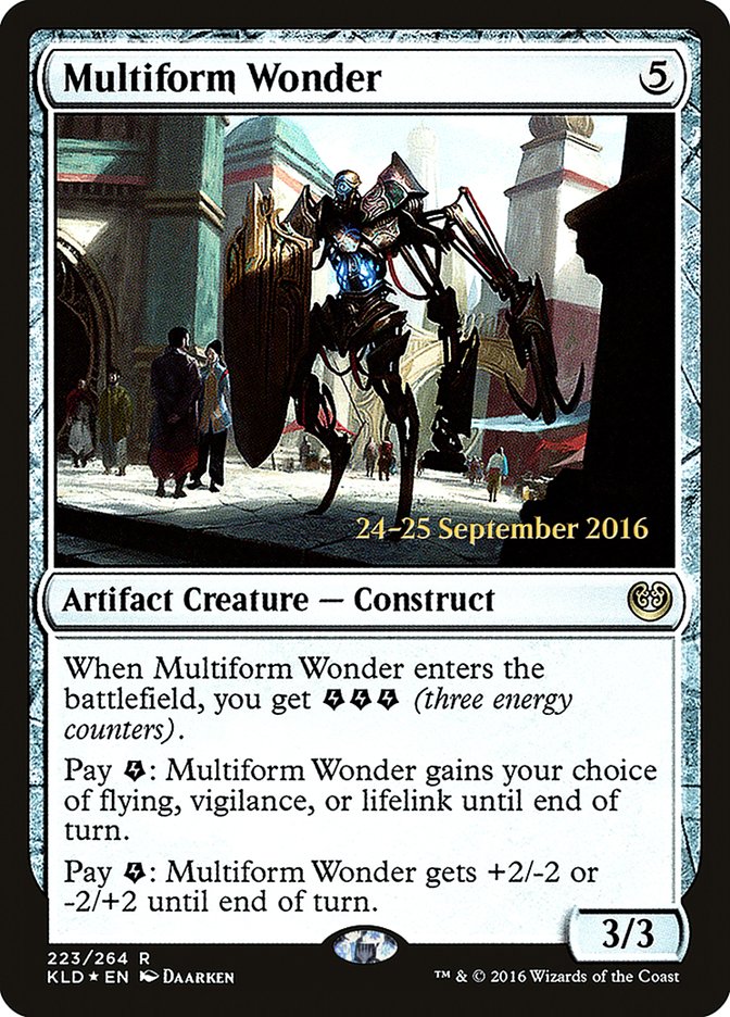 Multiform Wonder [Kaladesh Prerelease Promos] | Anubis Games and Hobby