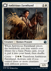 Ambitious Farmhand // Seasoned Cathar [Innistrad: Midnight Hunt] | Anubis Games and Hobby