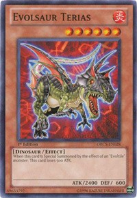 Evolsaur Terias [Order of Chaos] [ORCS-EN028] | Anubis Games and Hobby