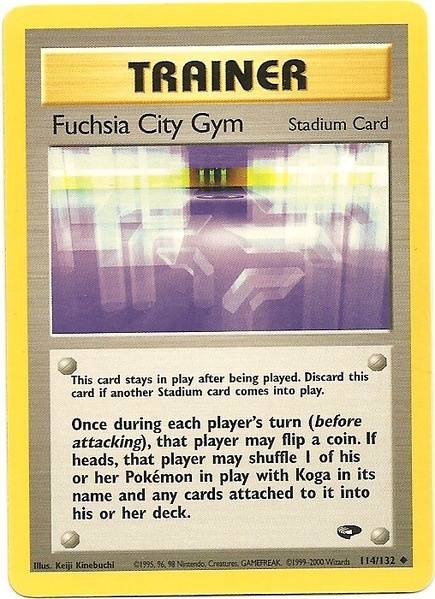 Fuchsia City Gym (114/132) [Gym Challenge Unlimited] | Anubis Games and Hobby