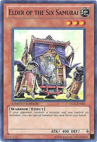 Elder of the Six Samurai [Samurai Assault] [SAAS-EN001] | Anubis Games and Hobby