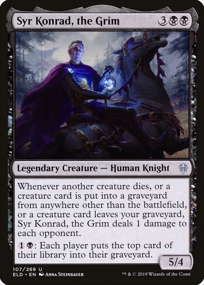 Syr Konrad, the Grim [Throne of Eldraine] | Anubis Games and Hobby