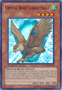 Crystal Beast Cobalt Eagle [Ra Yellow Mega Pack] [RYMP-EN045] | Anubis Games and Hobby