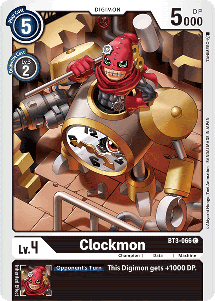 Clockmon [BT3-066] [Release Special Booster Ver.1.5] | Anubis Games and Hobby