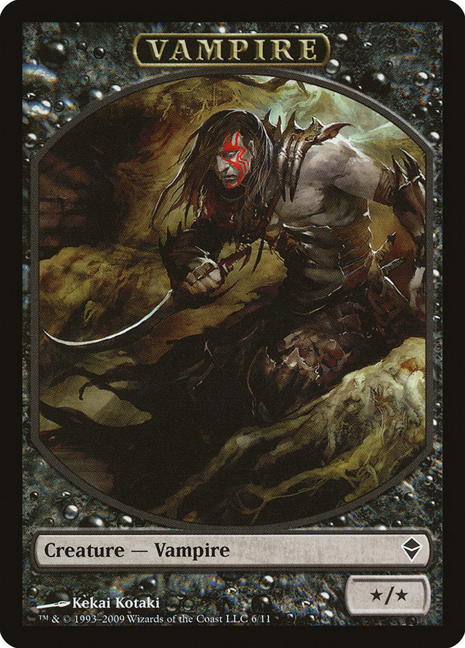 Vampire Token [Zendikar Tokens] | Anubis Games and Hobby