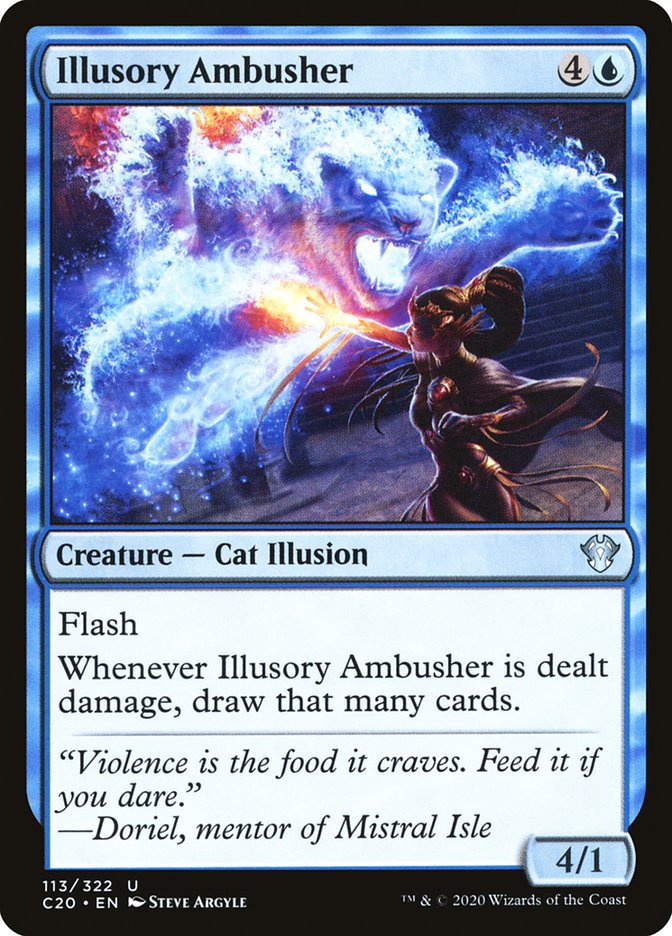 Illusory Ambusher [Commander 2020] | Anubis Games and Hobby