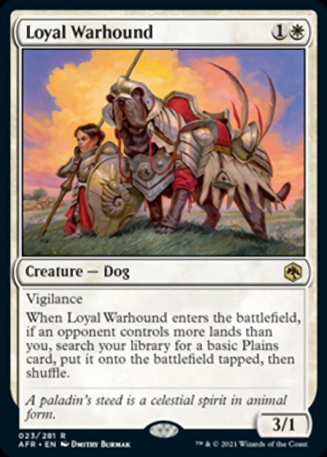 Loyal Warhound [Dungeons & Dragons: Adventures in the Forgotten Realms] | Anubis Games and Hobby