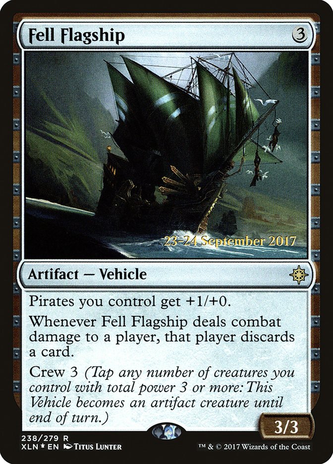 Fell Flagship [Ixalan Prerelease Promos] | Anubis Games and Hobby