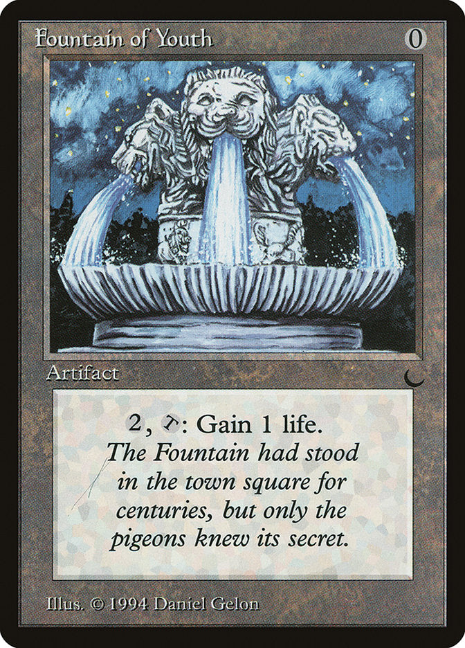 Fountain of Youth (Misprinted) [The Dark] | Anubis Games and Hobby