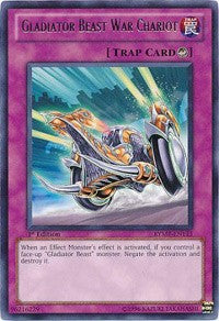 Gladiator Beast War Chariot [Ra Yellow Mega Pack] [RYMP-EN113] | Anubis Games and Hobby