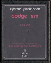 Dodge 'Em [Text Label] - Atari 2600 | Anubis Games and Hobby