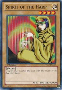 Spirit of the Harp [Starter Deck: Xyz Symphony] [YS12-EN002] | Anubis Games and Hobby