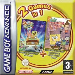 Battle for Bikini Bottom & Freeze Frame Frenzy Double Pack - PAL GameBoy Advance | Anubis Games and Hobby