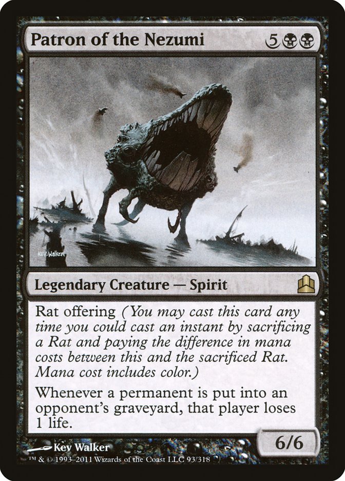 Patron of the Nezumi [Commander 2011] | Anubis Games and Hobby