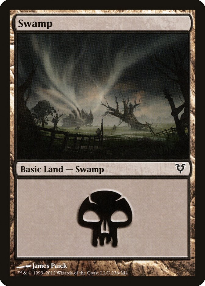 Swamp (236) [Avacyn Restored] | Anubis Games and Hobby