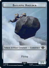 Ballistic Boulder // Food Token (10) Double-Sided Token [The Lord of the Rings: Tales of Middle-Earth Tokens] | Anubis Games and Hobby