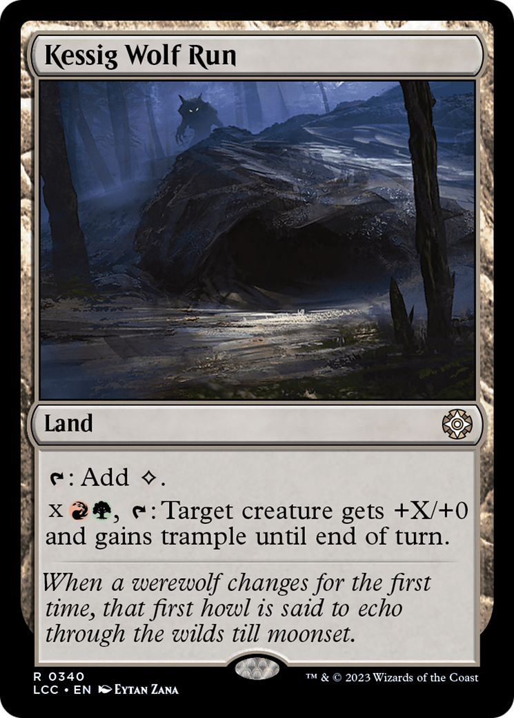 Kessig Wolf Run [The Lost Caverns of Ixalan Commander] | Anubis Games and Hobby