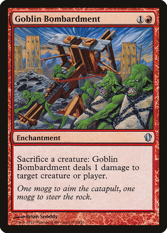 Goblin Bombardment [Commander 2013] | Anubis Games and Hobby