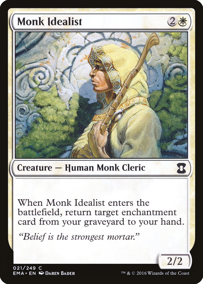 Monk Idealist [Eternal Masters] | Anubis Games and Hobby