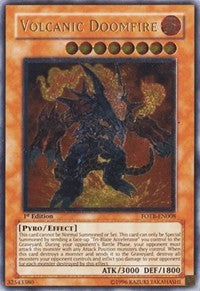 Volcanic Doomfire (UTR) [Force of the Breaker] [FOTB-EN008] | Anubis Games and Hobby