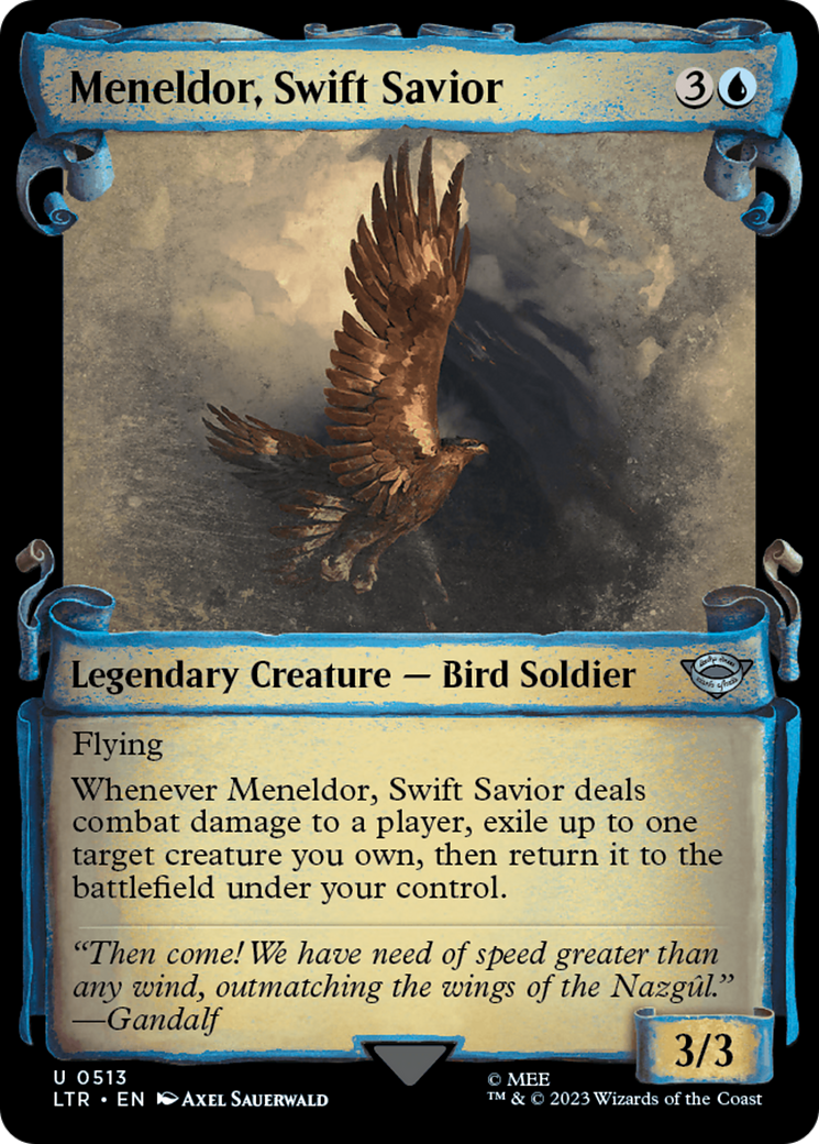 Meneldor, Swift Savior [The Lord of the Rings: Tales of Middle-Earth Showcase Scrolls] | Anubis Games and Hobby