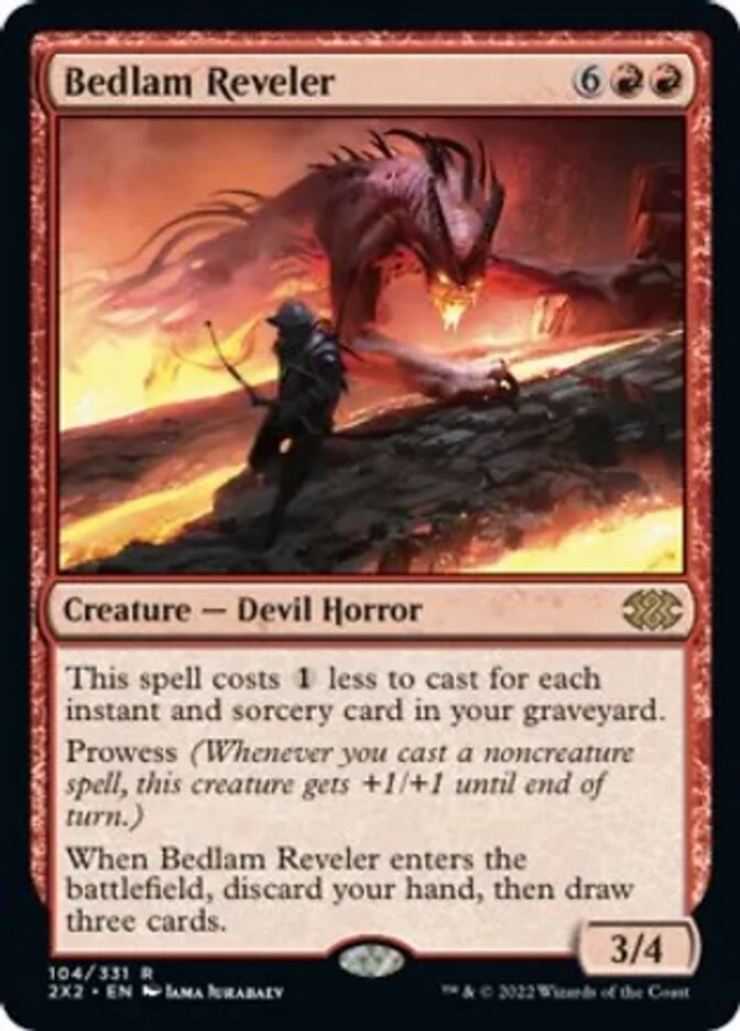 Bedlam Reveler [Double Masters 2022] | Anubis Games and Hobby