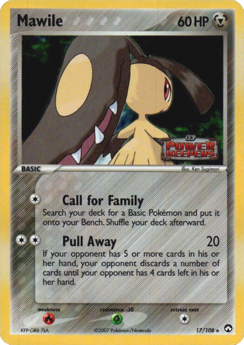 Mawile (17/108) (Stamped) [EX: Power Keepers] | Anubis Games and Hobby