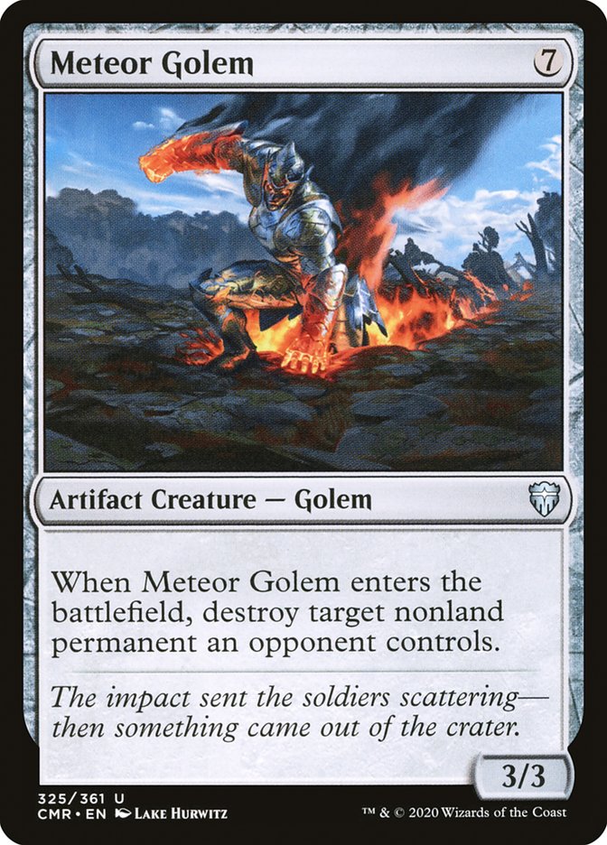 Meteor Golem (325) [Commander Legends] | Anubis Games and Hobby