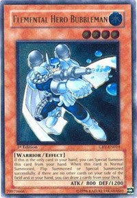 Elemental Hero Bubbleman (UTR) [Cybernetic Revolution] [CRV-EN014] | Anubis Games and Hobby