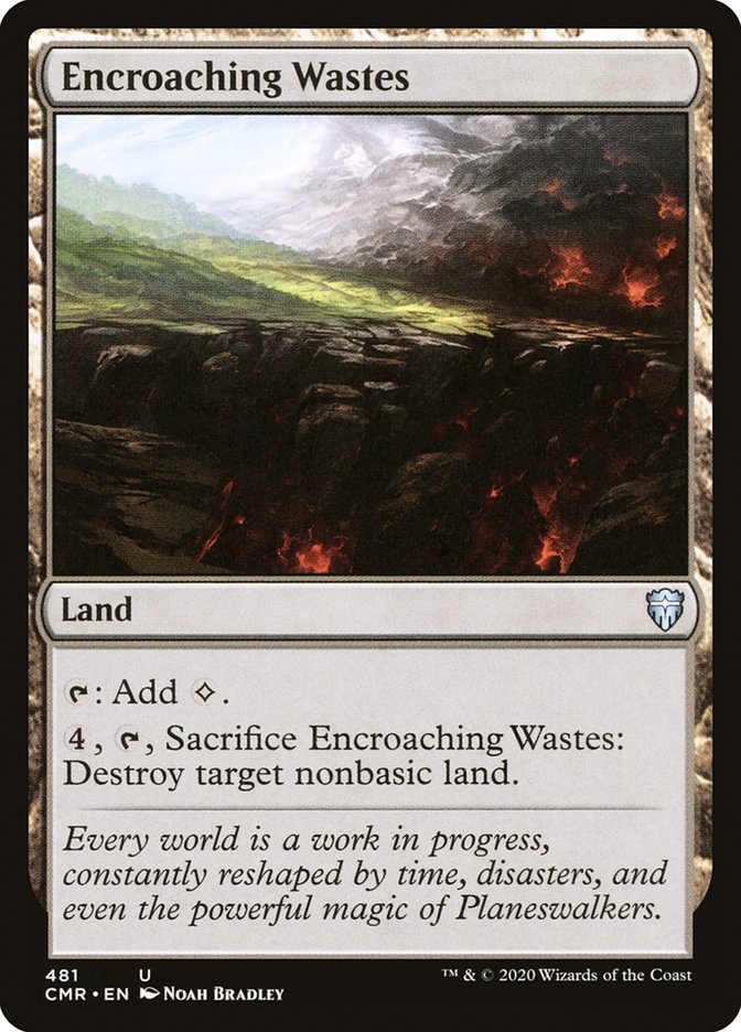 Encroaching Wastes [Commander Legends] | Anubis Games and Hobby