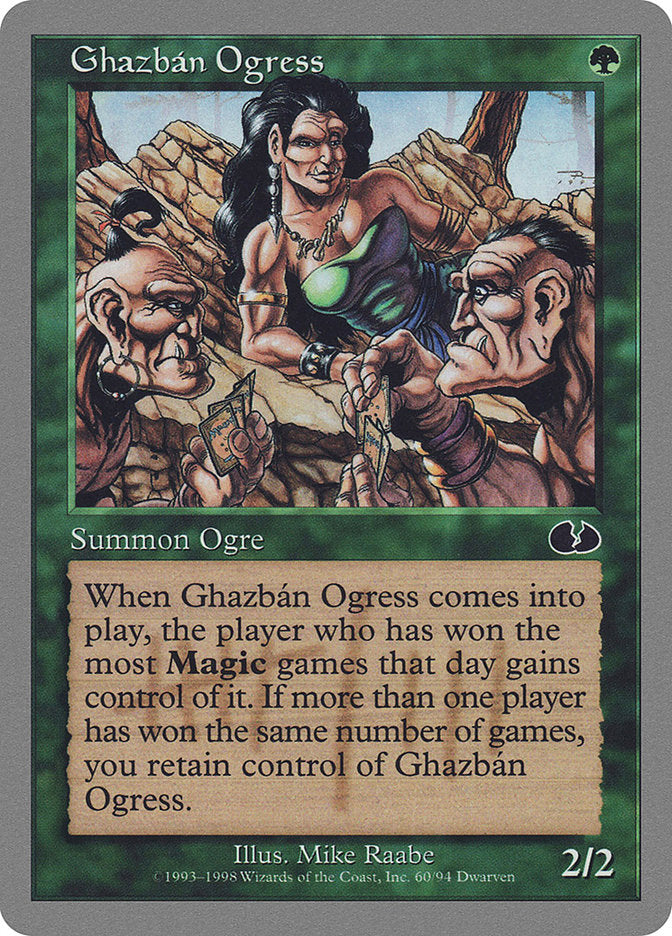 Ghazban Ogress [Unglued] | Anubis Games and Hobby