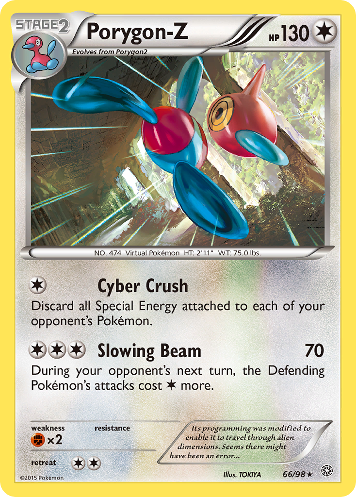 Porygon-Z (66/98) [XY: Ancient Origins] | Anubis Games and Hobby