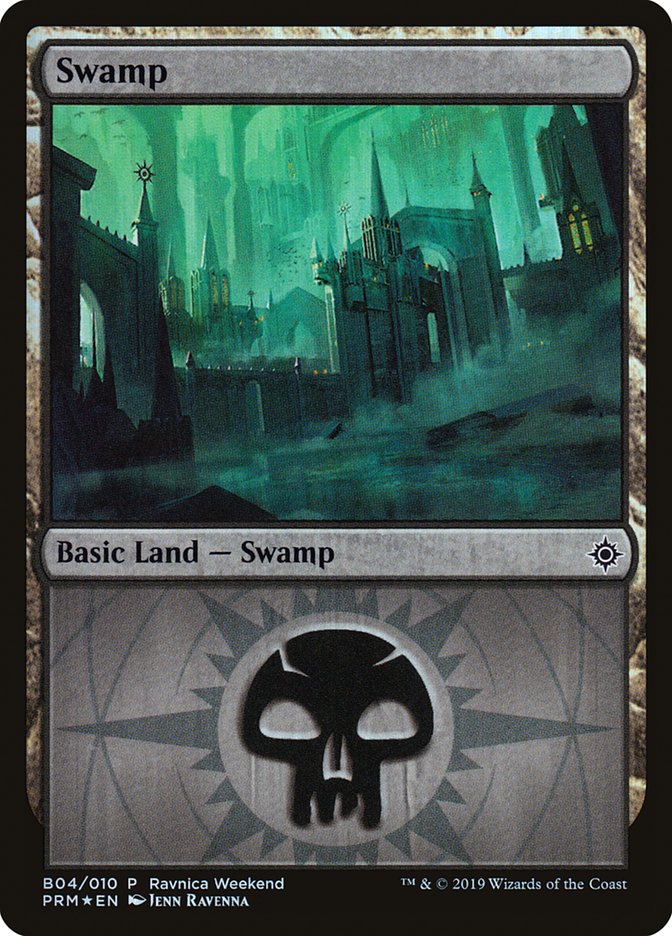Swamp (B04) [Ravnica Allegiance Guild Kit] | Anubis Games and Hobby