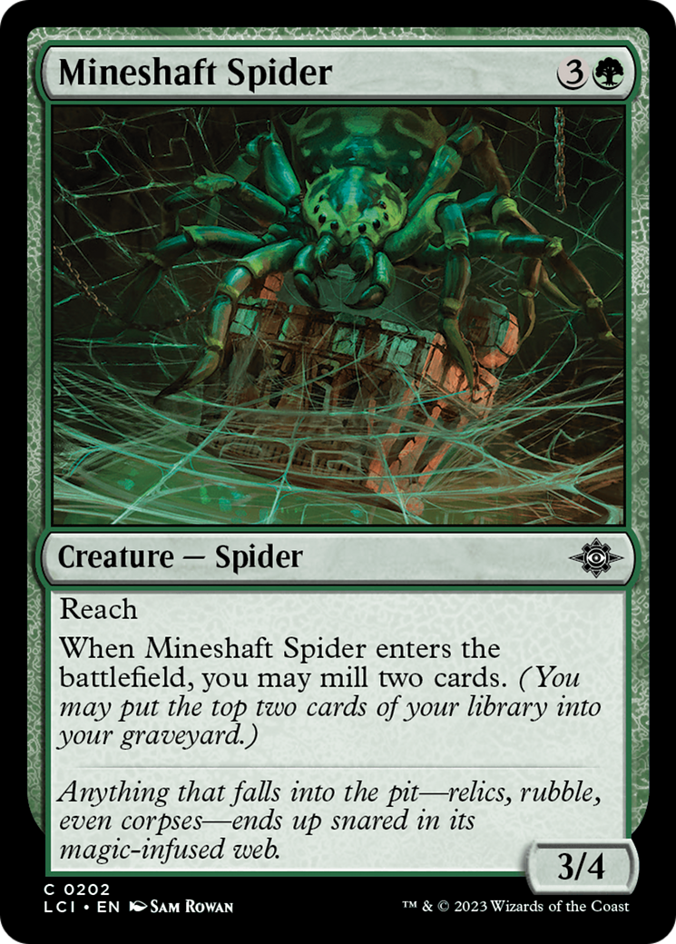 Mineshaft Spider [The Lost Caverns of Ixalan] | Anubis Games and Hobby