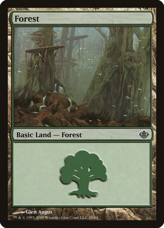 Forest (29) [Duel Decks: Garruk vs. Liliana] | Anubis Games and Hobby