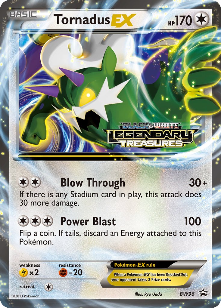 Tornadus EX (BW96) [Black & White: Black Star Promos] | Anubis Games and Hobby